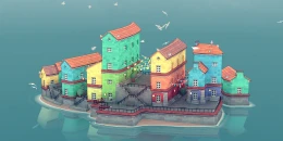 Скриншот Townscaper #3