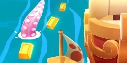 Скриншот Talking Tom Time Rush #3