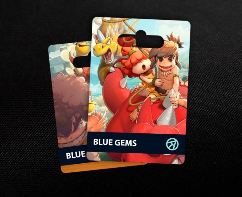 2200 Blue Gems в StoneAge: Pet World