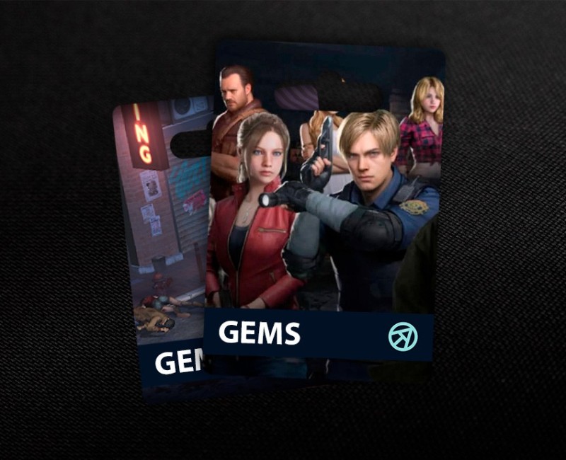 2500 Gems в Resident Evil: Survival Unit