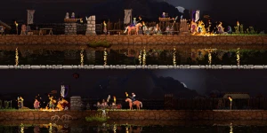 Первая демонстрация Kingdom: Two Crowns – продолжения шикарной стратегии, в этот раз для двоих