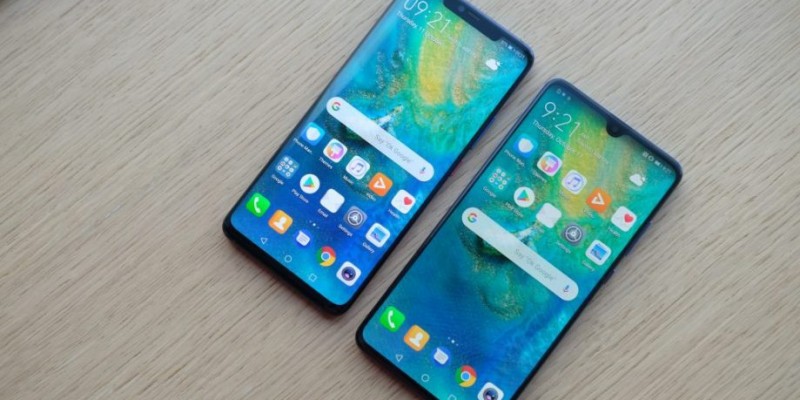 Фотографии Waterfall-дисплея Huawei Mate 30 Pro