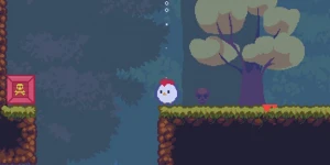 Состоялся релиз хардкорного платформера Super Fowlst 2