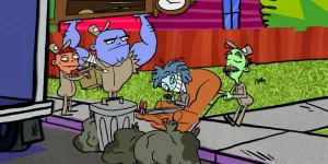 Devolver Tumble Time — пародийная игра на смартфоны от Devolver Digital, релиз в этом году