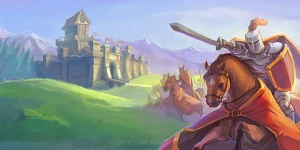 Стратегия The Wall про рыцарей доступна в Google Play