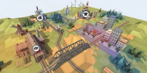 Train Valley 2 покажет вам все этапы развития железной дороги