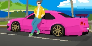 Neodori Forever — аркадные гонки с вырвиглазным геймплеем