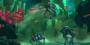 Игра Attack of the Earthlings Mobile — защити монстров и их детей от вторжения людишек