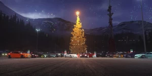 Зимнее обновление в CarX Street: 40 км новых дорог, сбор подарков, замена шин и другие фичи