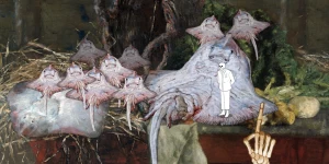 В инди-игре «Please, Touch The Artwork 2» надо решать загадки на картинах