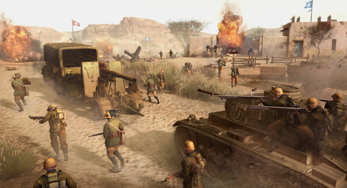 В бесплатной стратегии War Alert такой же геймплей, как в Company of Heroes