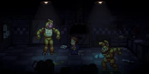 Игра Five Nights at Freddy's: Into the Pit основана на книге «Into the Pit: An AFK Book»