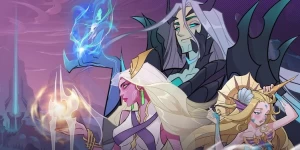 Карточная RPG Divine Pact черпает вдохновение у AFK Arena