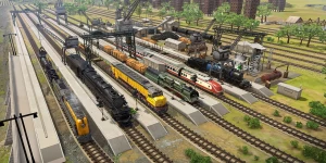 Train Station 3: Journey of Steel позволяет собрать поезда основных исторических эпох